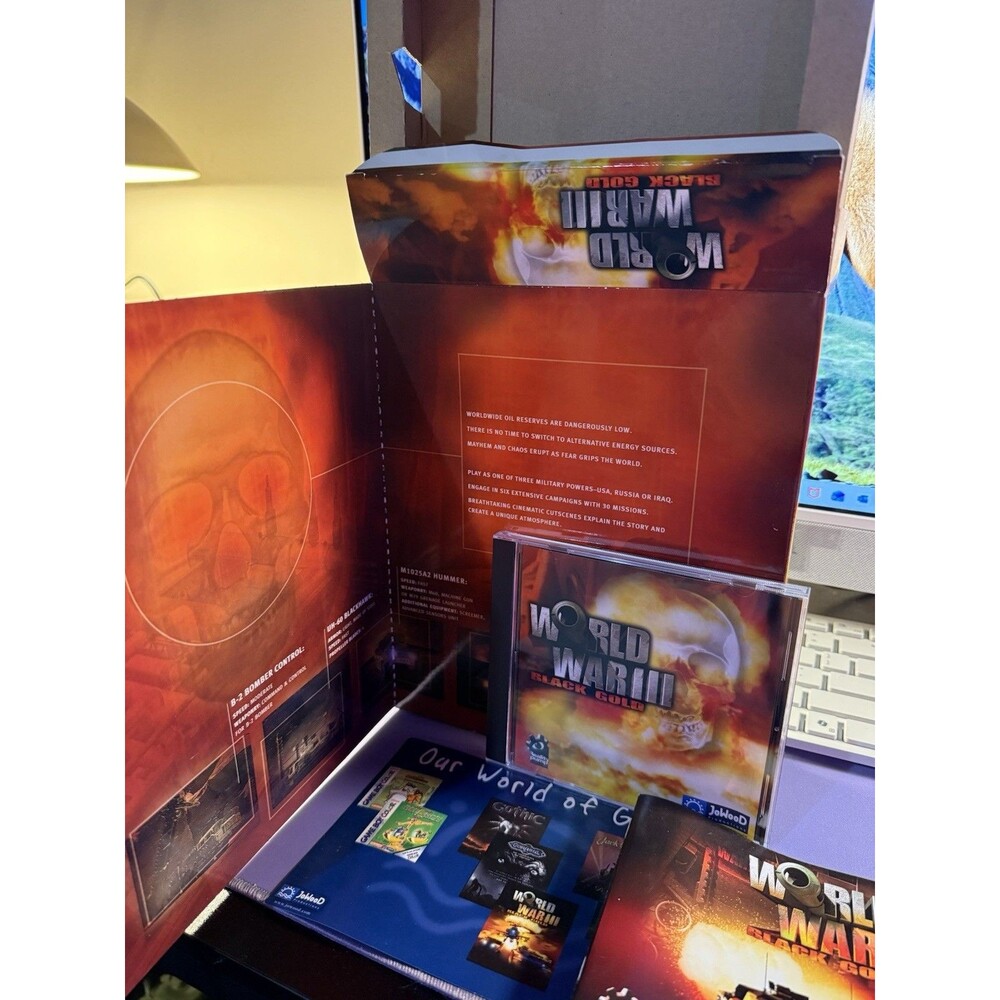World War III : Black Gold Big Box PC Complete CIB JoWooD Windows 2001 - Picture 2 of 11